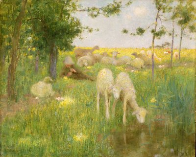 Springtime by William Edward Stott